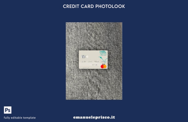 modello frontale photolook mastercard Maldive Habib Bank Limited stile verificat